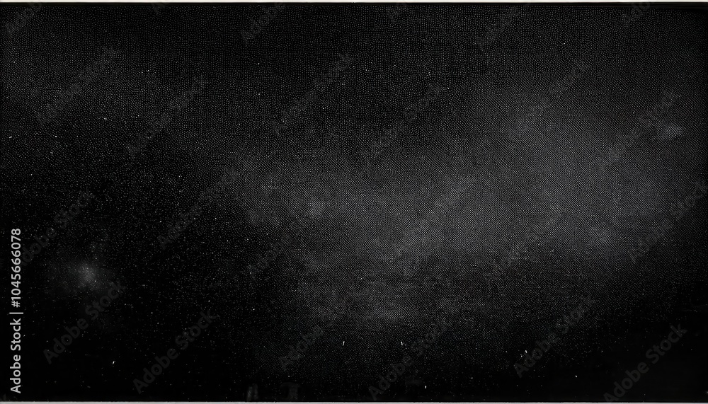 Poster Moody Black Textured Canvas with Subtle Dust Particles and Light Gradient. Ideal for Abstract Backgrounds, Digital Art Layers, Graphic Design Projects, or Atmospheric Space Themed Concepts