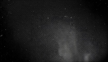 Fototapeta premium Moody Black Textured Canvas with Subtle Dust Particles and Light Gradient. Ideal for Abstract Backgrounds, Digital Art Layers, Graphic Design Projects, or Atmospheric Space Themed Concepts