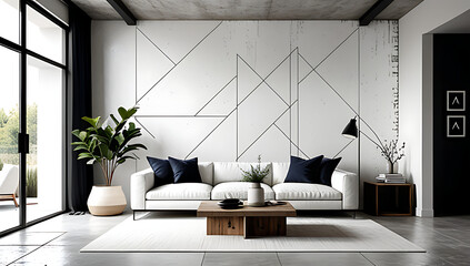 create rustic distressed look walls using mock techniques modern minimalist white living room decor style