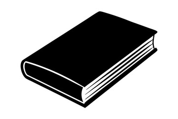  Book with blank spine to add your own title vector illustration 