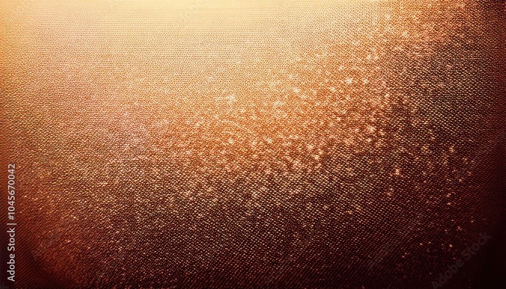 Aufkleber Abstract Gradient Halftone Texture with Soft Dot Matrix Transition from Light to Dark Brown. Ideal for Modern Design Concepts, Background Textures, and Graphic Art Projects