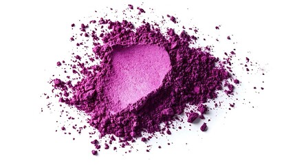 Purple Pigment Powder Texture Background