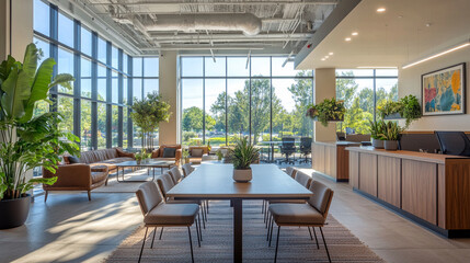 Shared Workspace with Natural Light