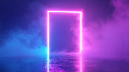 Abstract bacground with some neon lights