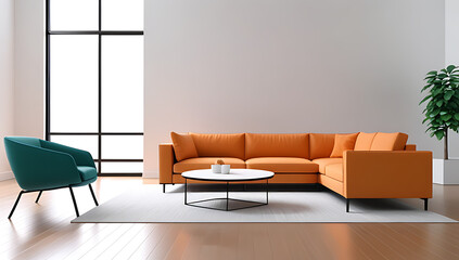 interior model features sofa coffee table computer graphics rendering