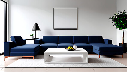 interior model features sofa coffee table computer graphics rendering