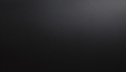 Fototapeta premium Black grainy gradient background with dark noise texture for header or poster design.