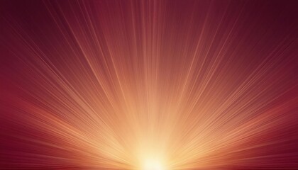 Explosive Radiant Burst of Golden and Crimson Energy Beams. Dynamic Abstract Visualization of Light Speed, Power Flow, and Expanding Force for Technology, Innovation, and Futuristic Design Concepts