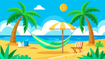 Fototapeta na wymiar Beach landscape