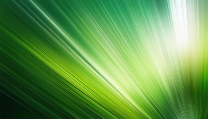 Vibrant Green Abstract Light Rays Radiating Energy, Nature inspired Background for Eco friendly Concepts, Renewable Energy Visuals, or Fresh, Organic Brand Designs