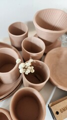 making handmade pottery at home