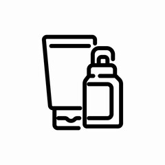 skin care icon sign vector