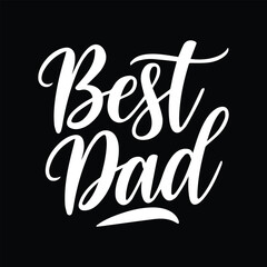 best dad typography