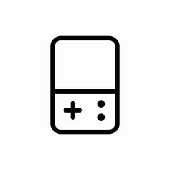 game pad icon sign vector