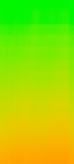 Colorful Blend of Green orange  gradient Background,  Modern Vertical design suitable for Advertisements, Posters, Banners, Promos, and Creative graphic design works
