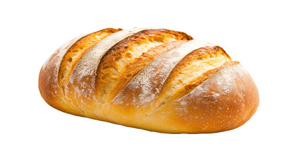 loaf of bread isolated on transparent background