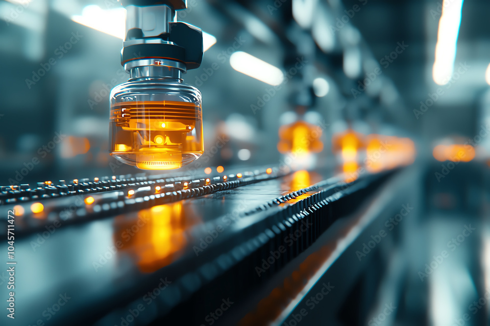 Poster advanced automation in manufacturing the future of production with smart technology