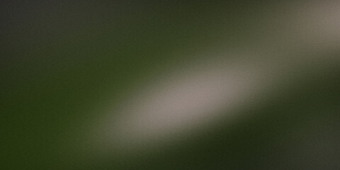 Panoramic gradient with a smooth transition from gray to green, fine grainy texture, ideal for creative projects, backgrounds, or design use.