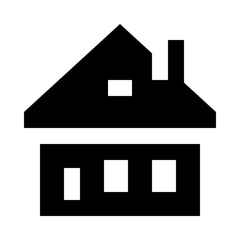 House Residence Solid Icon