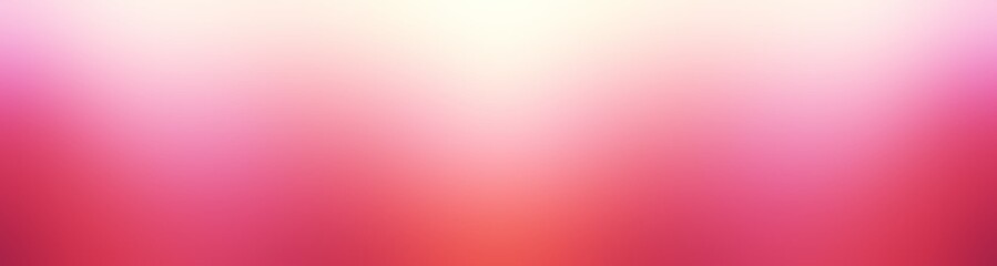 Shiny pink red wavy soft banner. Empty blur abstract plain background.