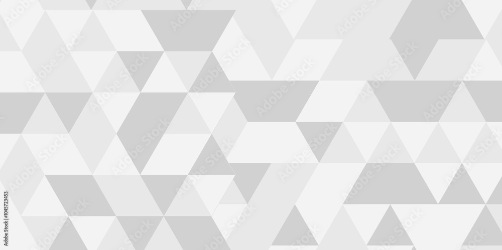 Aufkleber abstract geometric wall tile and metal cube background triangle wallpaper. seamless geometric patter