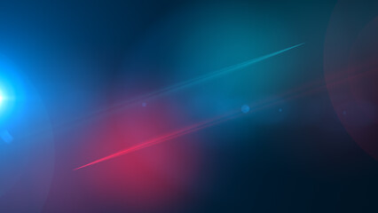 Red and blue light rays background   © othersidevision