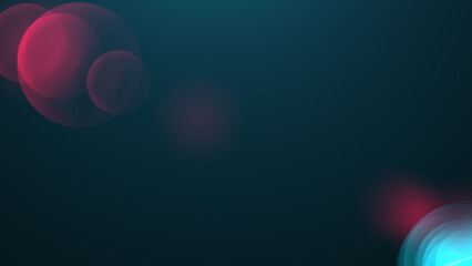 Red and blue light rays background	