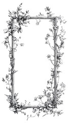 Floral frame design