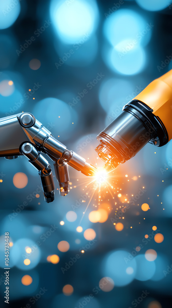 Poster the spark of innovation a robotic encounter between human and machine