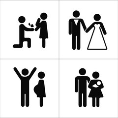 Children,person vectors design symbol 