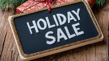 Discover great deals during the holiday sale with festive decorations and cheerful ambiance to celebrate the season.