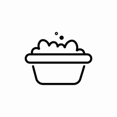 bath tub icon sign vector