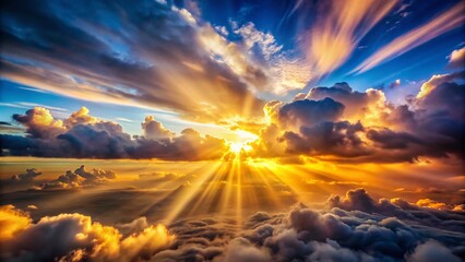 Heavenly Rays of Light with Realistic Optical Lens Flare for Stunning Documentary Photography