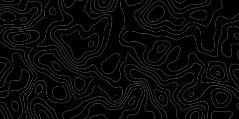Topographic map in contour line light topographic topo contour map. Lines Topographic contour lines map seamless pattern. Geographic mountain relief. Background of the topographic map. Contour maps.