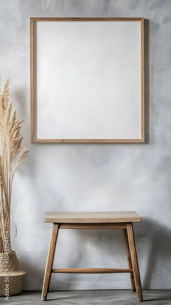 Poster empty frame display