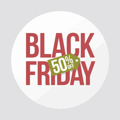 black friday sale offer  vector