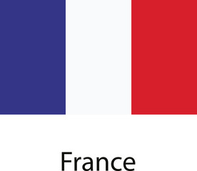 The French national flag, also known as the Tricolor, is a vertical triband with blue, white, and red stripes.