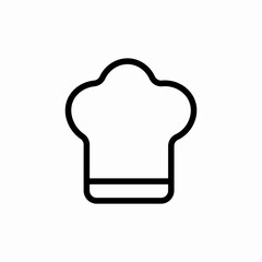 chef hat icon sign vector