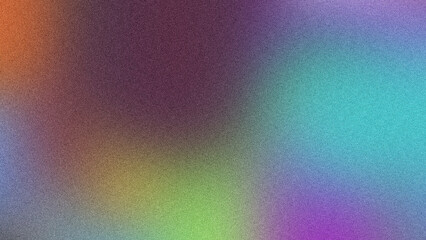 Bold Gradient with Grainy Noise for Eye-Catching Poster Design, Subtle Grainy Texture on Futuristic Gradient Poster Design