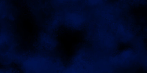 Artistic hand painted multi layered dark blue background.  Watercolor on deep dark blue paper background. Vivid textured aquarelle painted. 