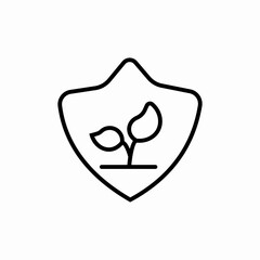 environmental protection icon sign vector