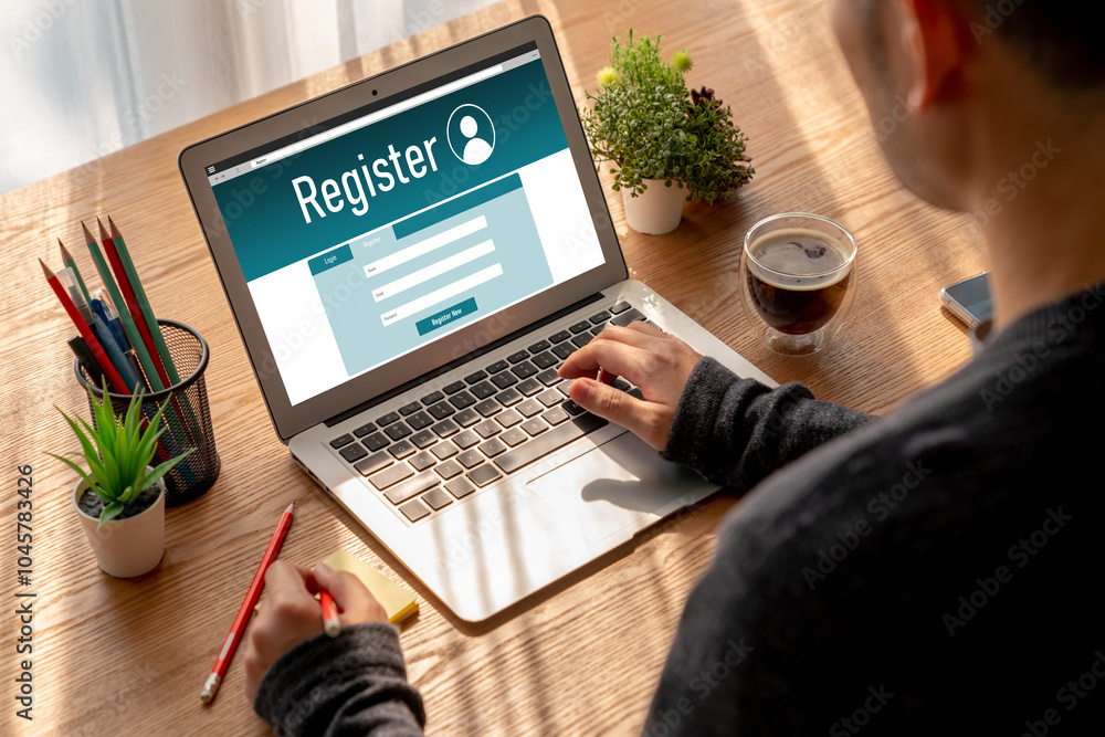 Poster online registration form for modish form filling on the internet website