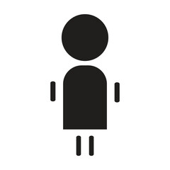 people icon vector on white background