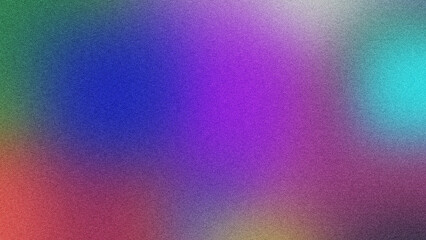 Bold Gradient with Grainy Noise for Eye-Catching Poster Design, Subtle Grainy Texture on Futuristic Gradient Poster Design