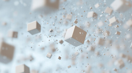 Data Cube Disintegration and Interconnected Architecture