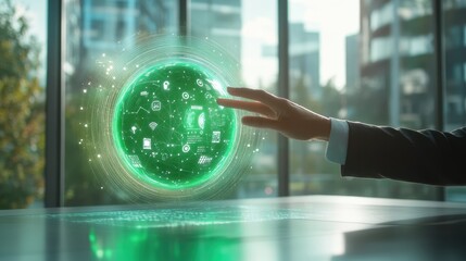 The Touching Digital Hologram