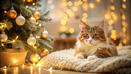 Minimalist Cat Christmas Quotes for Holiday Cheer and Festive Inspiration