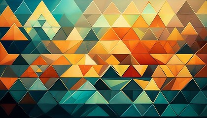 abstract background with triangles