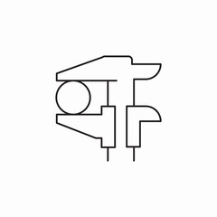 crossed construction icon sign vector