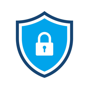 Shield with lock icon